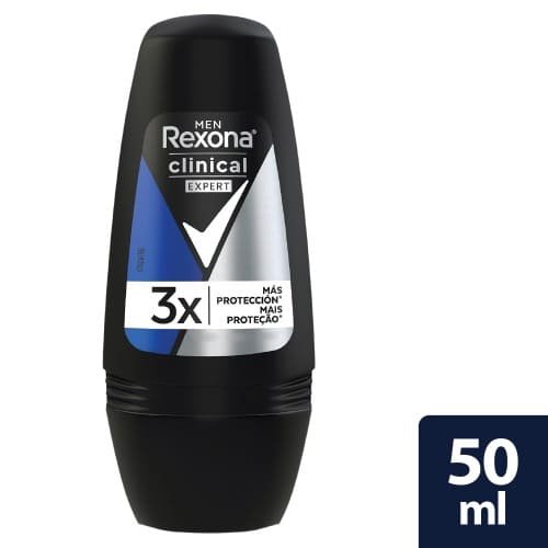 Desodorante Rexona Clinical Clean Roll-On x 50 ml