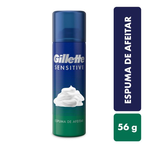 Espuma gillette Sensitive x 56 g