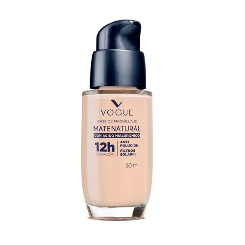 Base Vogue Mate Natural Bronce x 30 ml