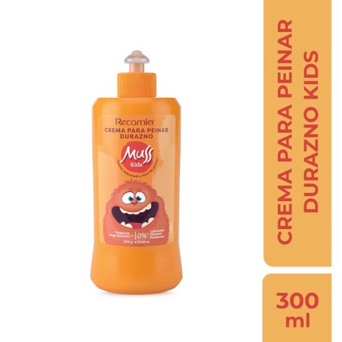 Crema De Peinar Muss Kids Durazno x 300 ml