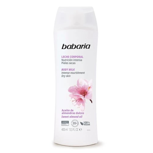 Crema Babaria Body Milk Almendras x 400 ml
