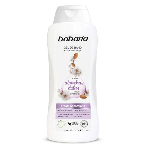 Gel De Baño Babaria Almendras x 600 ml
