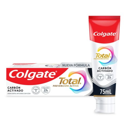 Crema Colgate Total 12 Carbon Activado x 75 ml