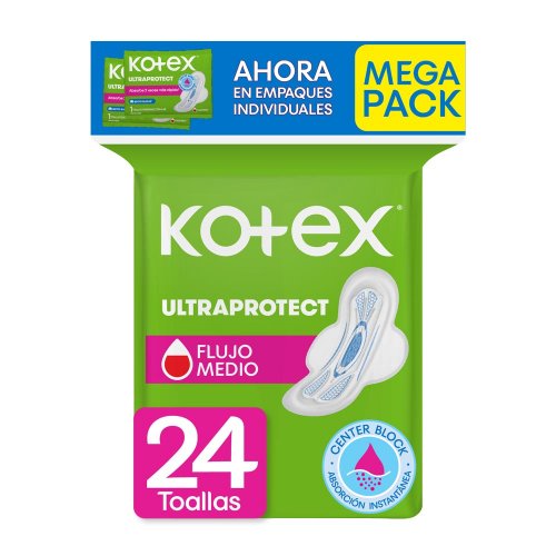 Kotex Normal Tela Con Alas x 24 und