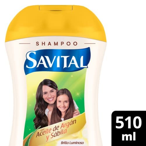 Shampoo Savital Aceite De Argan x 510 ml