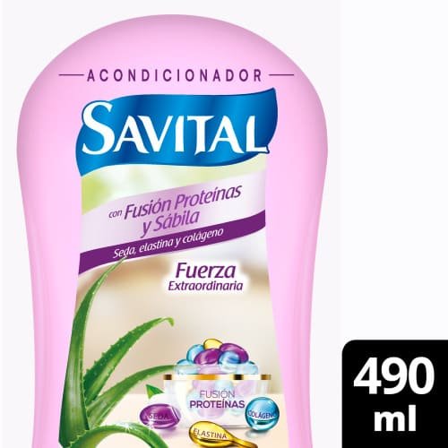 Acondicionador Savital Fusion Proteinas x 490 ml