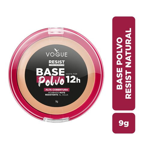 Base Vogue Resist Polvo x 9 g Natural