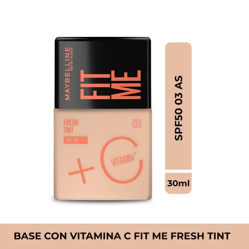 Base Maybelline Fit Me Fresh Tint Spf50 03