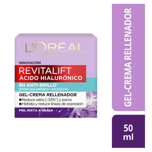 Ácido Hialuronico Gel - Cream Rellenador x 50 ml