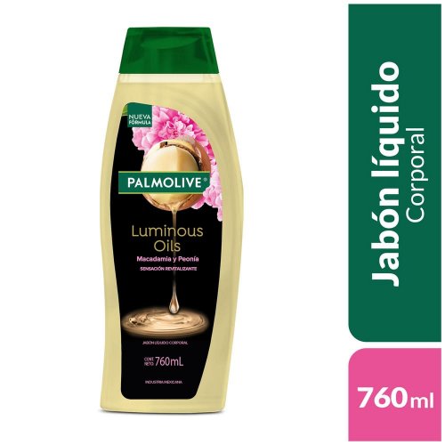 Jabon Palmolive Líquido Luminoous Oils Macadamia x 760 ml
