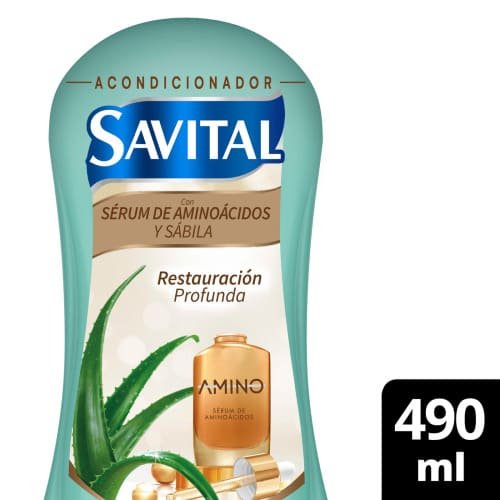 Acondicionador Savital Aminoacidos x 490 ml