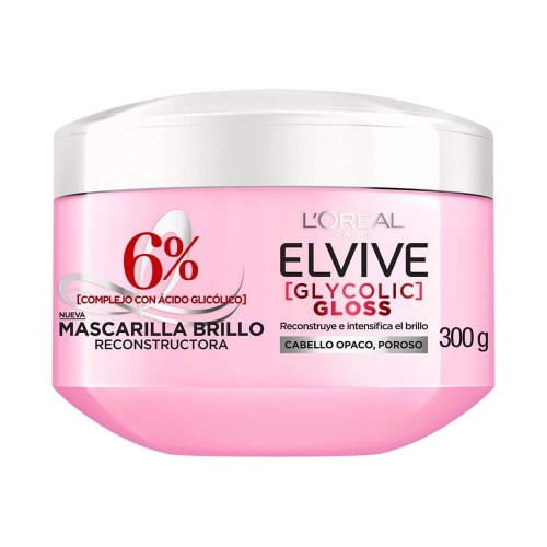 Tratamiento Elvive Glycolic Gloss x 300 g