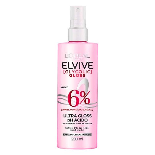 Tratamiento Elvive Ultra Gloss Glycolic x 200 ml