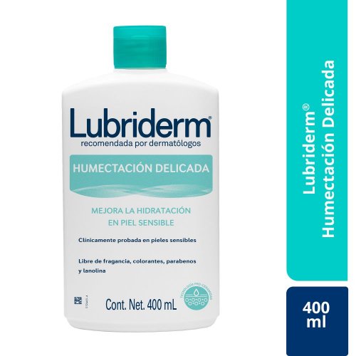 Crema Lubriderm Humectacion Delicada x 400 ml
