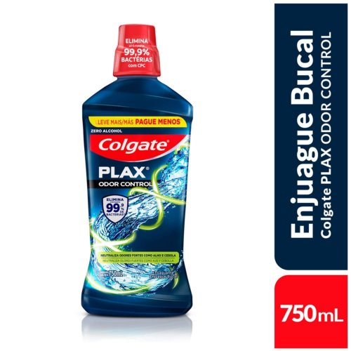 Enjuague Colgate Plax Precio Especial Odor Control x 750 ml