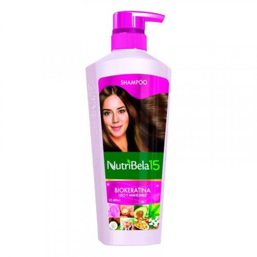 Shampoo Nutribela Biokeratina x 400 ml