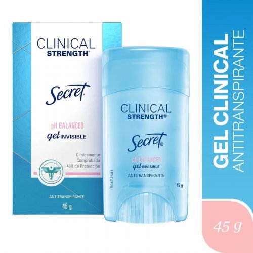 Desodorante Secret Gel Clinical Ph Balanceado x 45 g