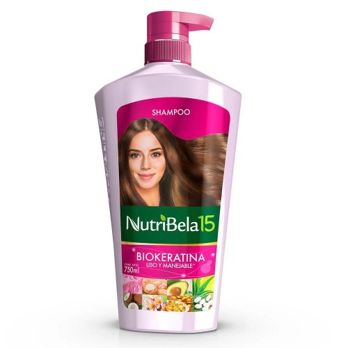 Shampoo Nutribela Biokeratina x 750 ml