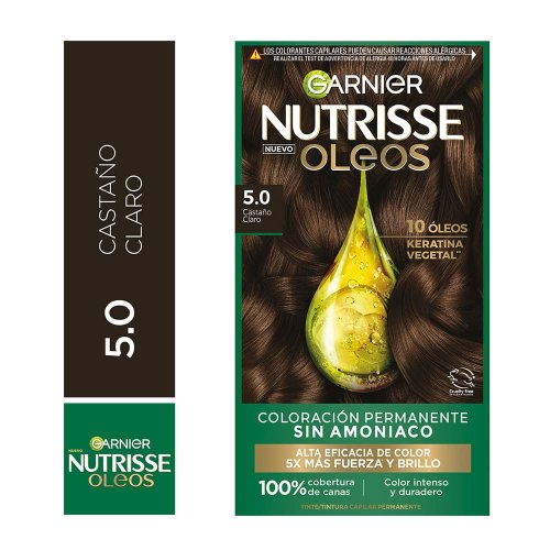 Tinte Nutrisse Oleos 5.0 Castano Claro x und