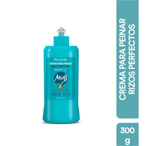Crema Para Peinar Muss Rizos Perfectos x 300 ml