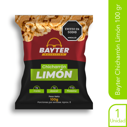 Chicharrón Bayter Limón x 100 g