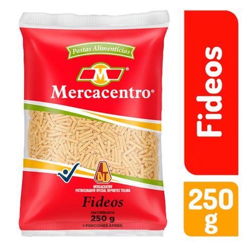 Pasta Mercacentro Fideo 250 g
