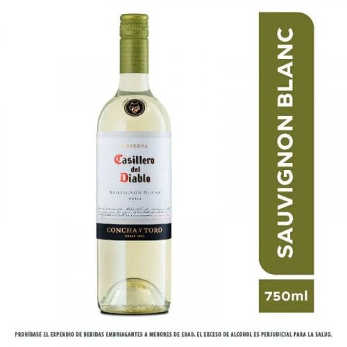 Vino Casillero Del Díablo x 750 ml Blanco