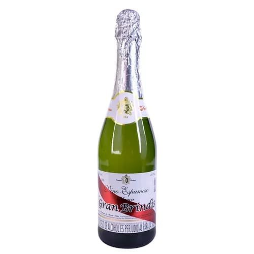 Vino Espumoso Gran Brindis x 750 ml Blanco