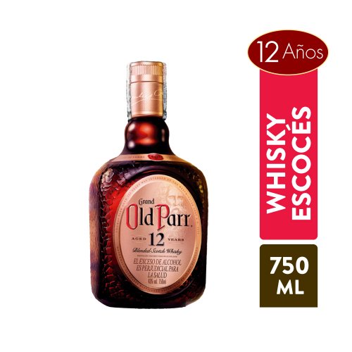 Whisky Old Parr 12 Años 750 ml