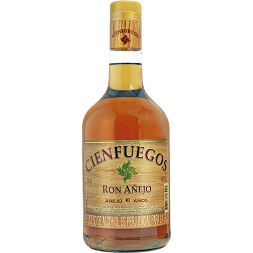 Ron Cien Fuegos Añejo 750 ml