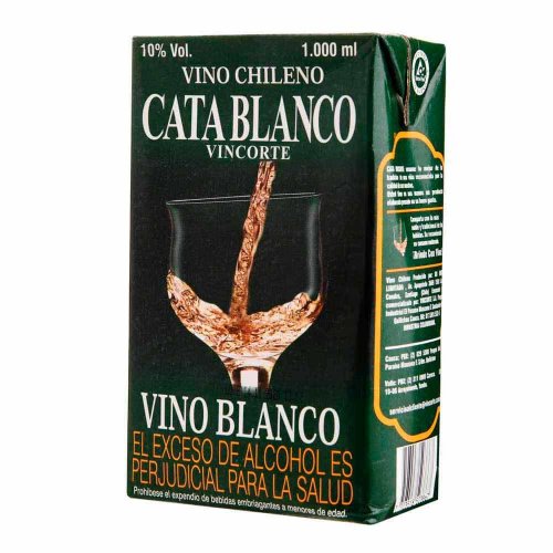Vino Cata Vieja Tetra x 1000 ml Blanco
