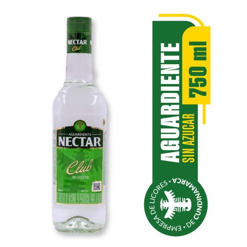 Aguardiente Nectar Club 750 ml