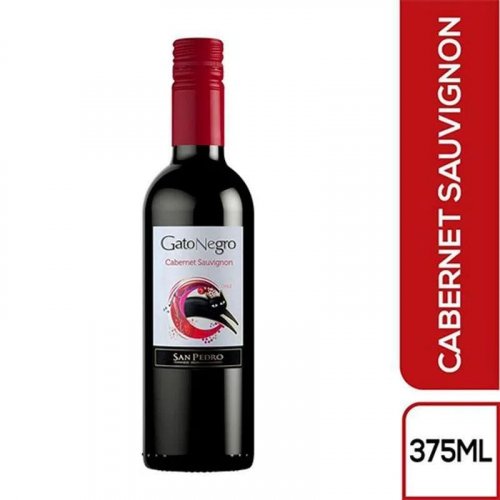 Vino Gato Negro San Pedro x 375 ml Cabernet Sauv