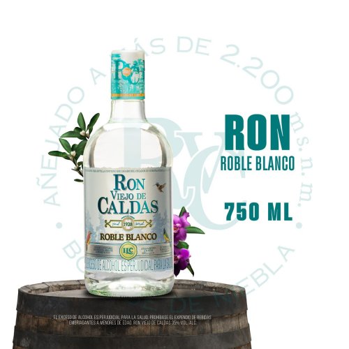 Ron Viejo De Caldas Roble Blanco x 750 ml