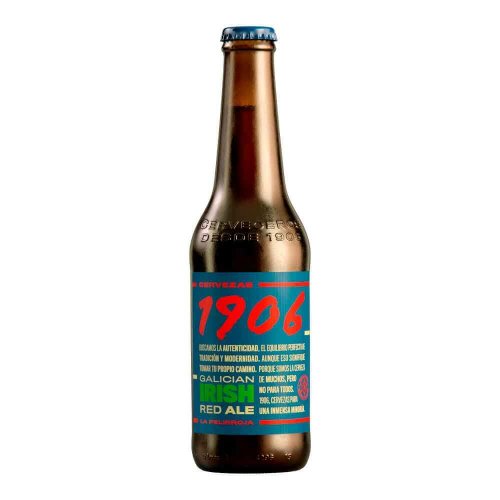 Cerveza 1906 Galicia Iris Red Ale Botella x 330 ml