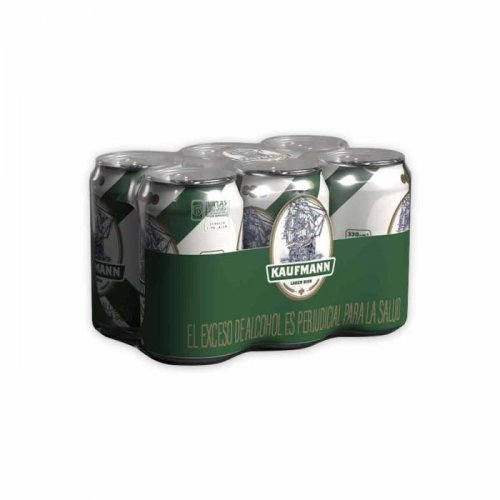 Cerveza Kauffman Lata 6 x 330 ml c/u