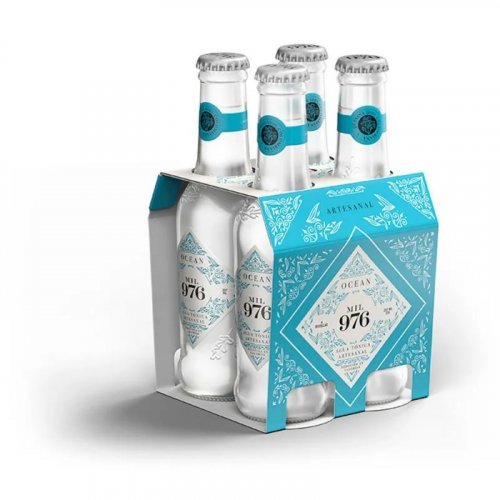 Agua Tonica Mil 976 Ocean 4 x 207 ml Botella x 828 ml