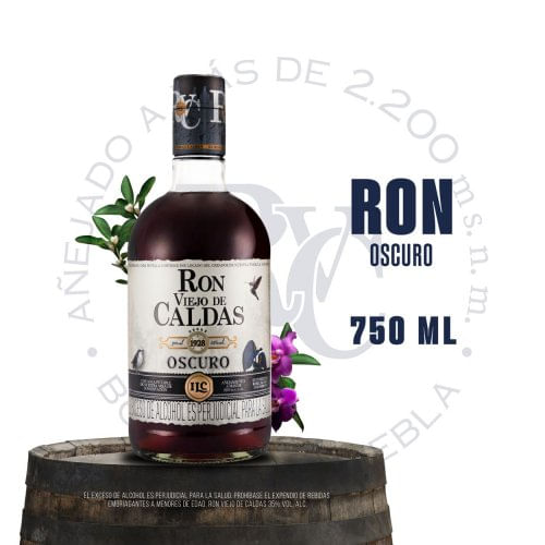 Ron Viejo De Caldas Oscuro x 700 ml