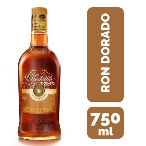 Ron Medellin Dorado x 750 ml