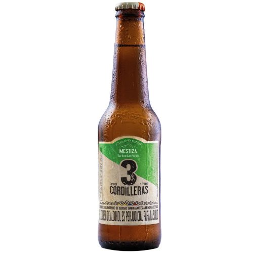 Cerveza 3 Cordilleras Botella Mestiza x 300 ml