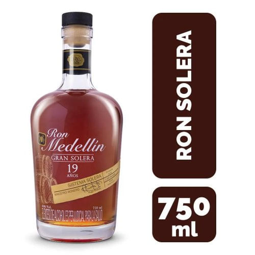 Ron Medellin Gran Solera x 750 ml