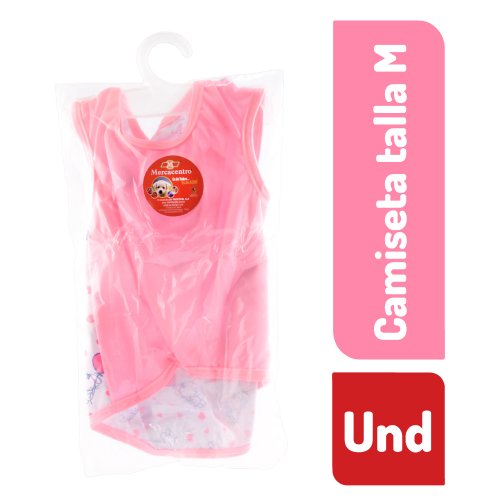 Camiseta Mercacentro Talla M Mascota 1 und