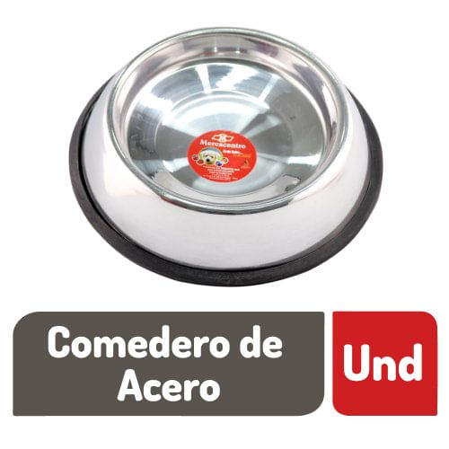 Comedero Mercacentro de Acero 1 und