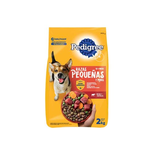 Pedigree Adultos Raza Pequeña x 2 kg Etapa 3