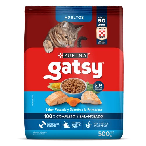 Gatsy Pescado Arroz Y Espinaca 500 g