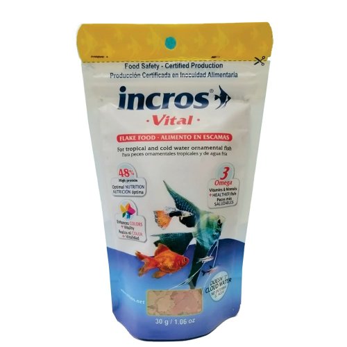 Alimento Para Peces Incros Sobre 30 g