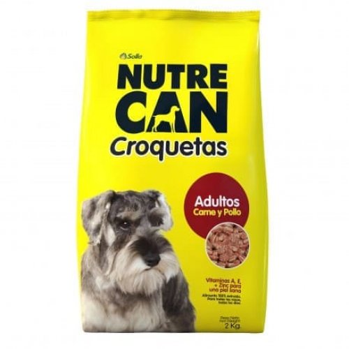 Nutrecan Croquetas x 2 kg Adulto