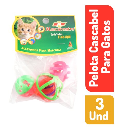 Pelota Cascabel Mercacentro 3 und Para Gatos