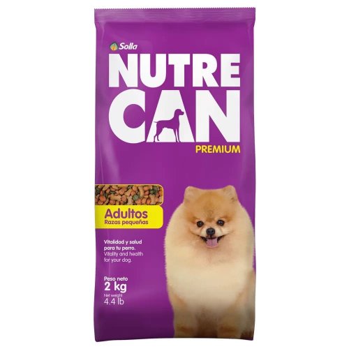 Nutrecan Adultos 2 kg Razas Pequenas