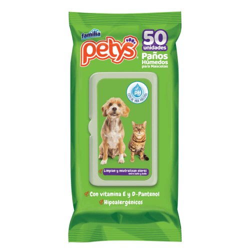 Paños Humedos Petys Original 50 und